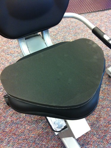 Recumbent bike seat pad - recumbent,